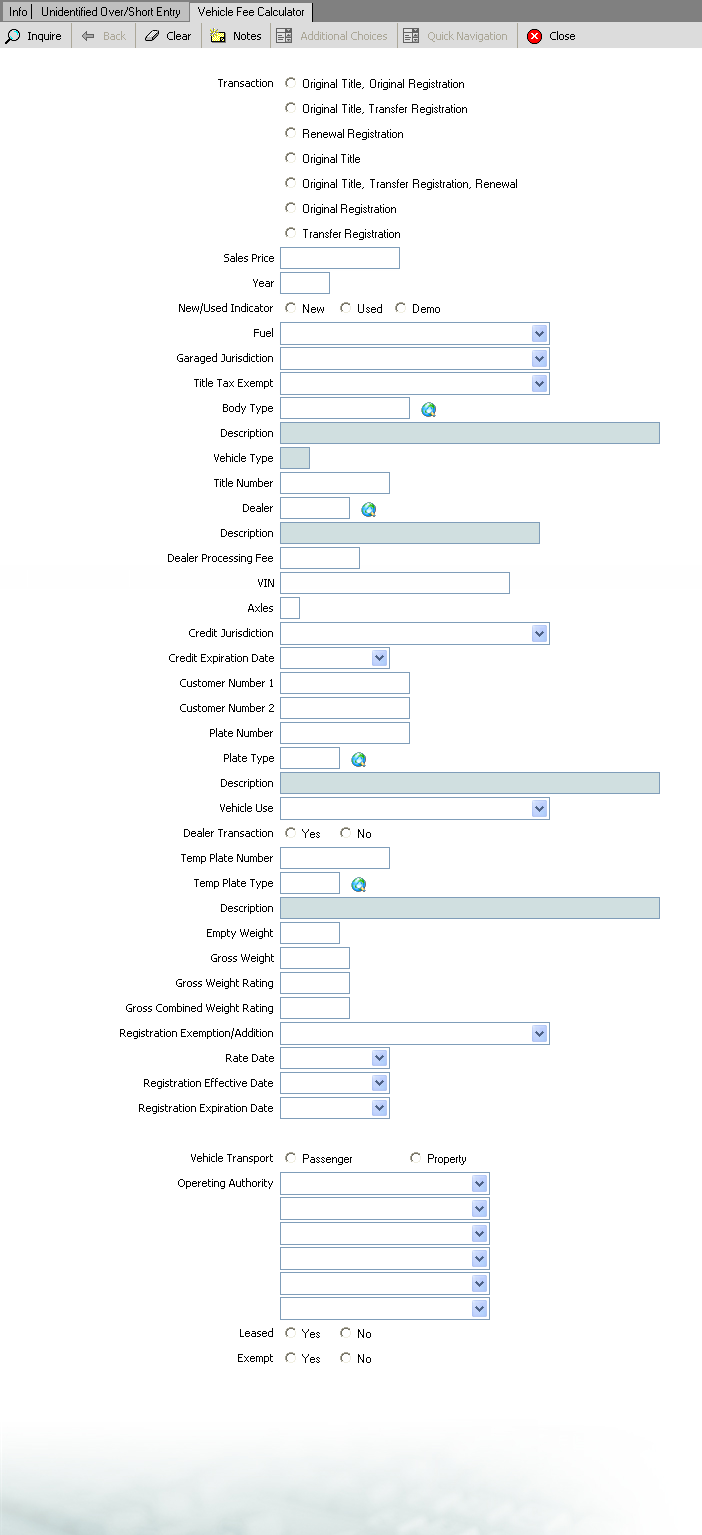 revenue-vehicle-fee-calculator