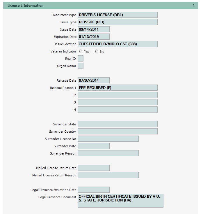 DriverLicenseHistoryInquiry_01_License1_Information