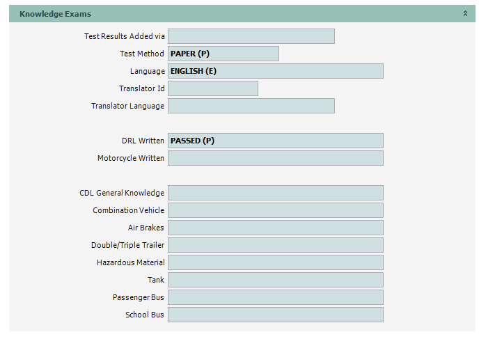 TestResultsInquiry_02_KnowledgeExams