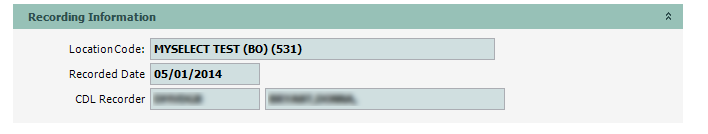 CDLNoShow_INQ_02_RecordInfo