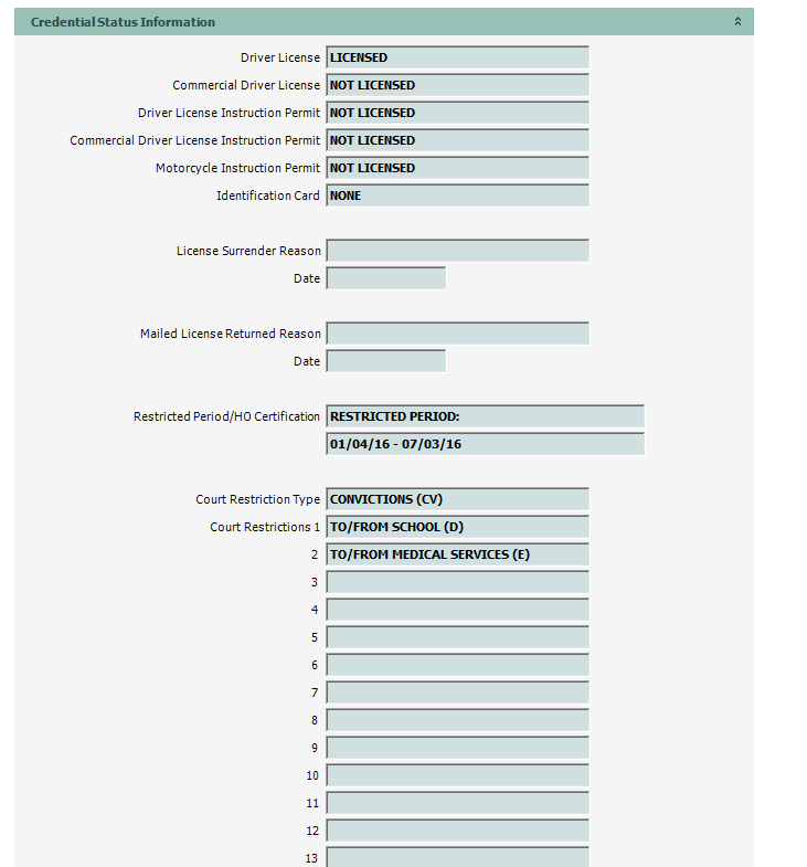 DriverStatusInquiry_02_CredentialStatusInformation