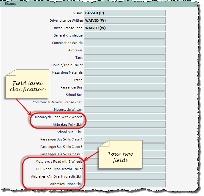 DriverStatusInquiry_05_Exams_LegCallouts