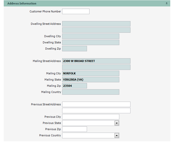 Hazmat Background Check Application