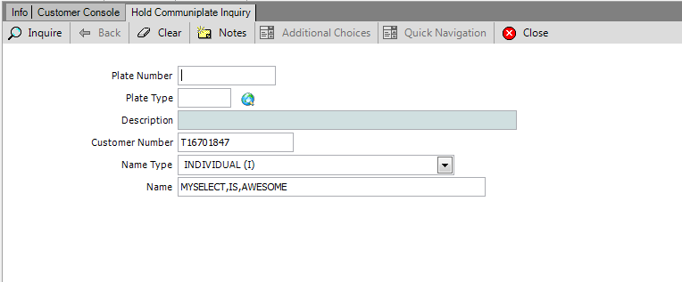 HOLDPLT_INQ_Inquire