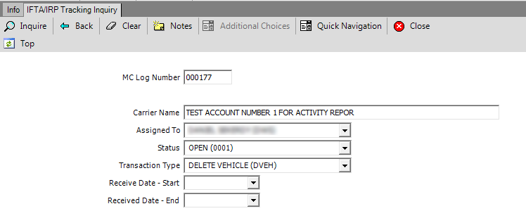 IFTAIRP_Tracking_INQ_00_AcctInfo