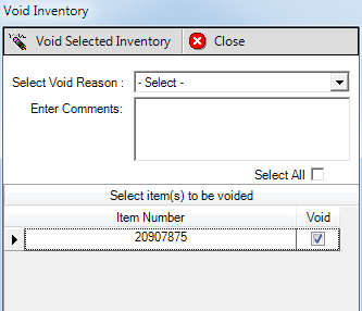 VoidInventory